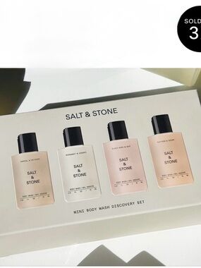 Salt & Stone Mini Body Wash Set